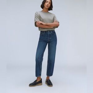 Everlane The Rigid Way-High Jean Organic Cotton Size 28 Regular